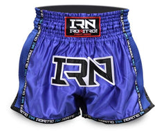 Pantaloncini K1 Muay Thai IRONITRO "Laser" BLUE TO BLUE