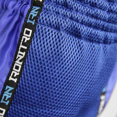 Pantaloncini K1 Muay Thai IRONITRO "Laser" BLUE TO BLUE