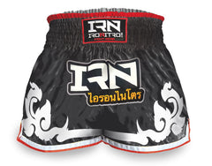 Pantaloncini NITRO THAI Muay Thai K1 New Tribal Black White