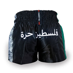 Pantaloncini K1 Muay Thai "FREE PALESTINA"