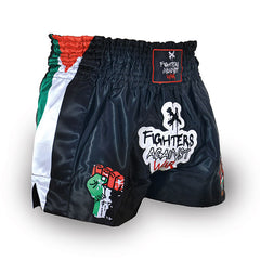 Pantaloncini K1 Muay Thai "FREE PALESTINA"