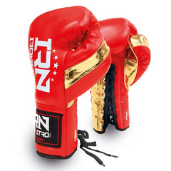 Guantoni Boxe IRONITRO INFINITY PRO Red / gold 10 oz