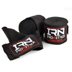 Bendaggi Boxe IRONITRO Nero 4,5 m