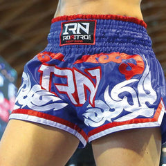Pantaloncini NITRO THAI Muay Thai K1 Blue