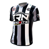 Ironitro t-shirt Soccer "TEAM25" black grey and white
