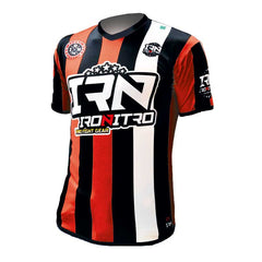 Ironitro t-shirt Soccer "TEAM25" red black and white