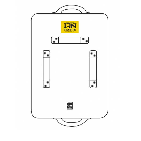 Scudo protettivo "Kick Shield Ironitro" Thai Pro Curvo