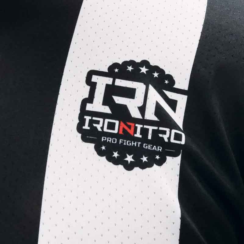 Ironitro t-shirt Soccer "TEAM" black / red